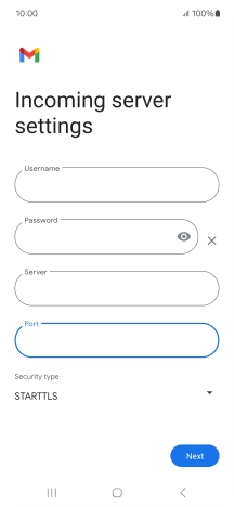 Press the drop down list below 