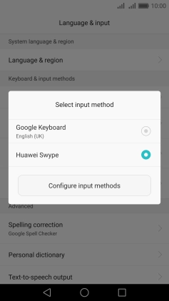 Press Google Keyboard.