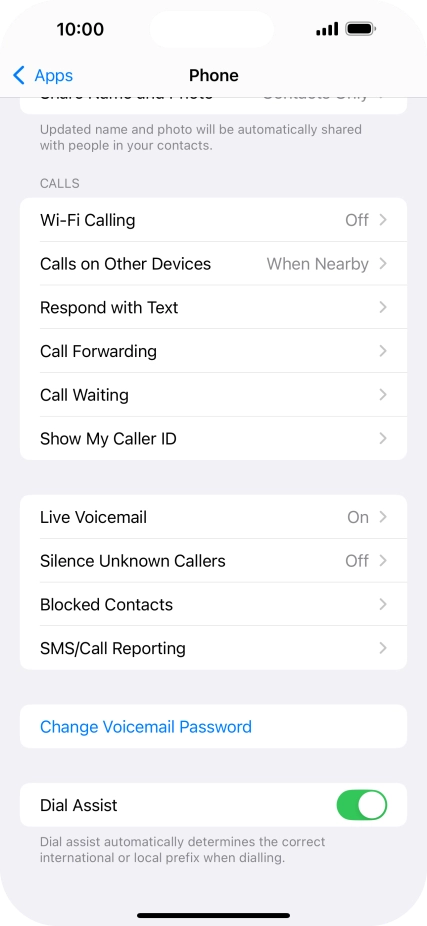 Press Show My Caller ID.