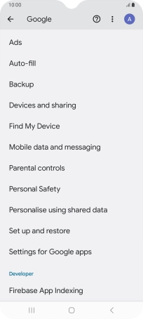 Press Find My Device.