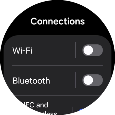 Press Bluetooth.