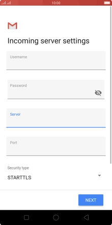 Press the field below 