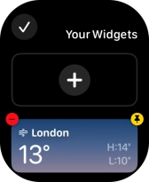 Press the confirm icon.