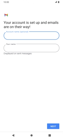 Press the field below 