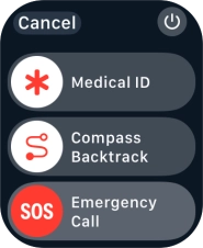 Press SOS and slide your finger right to make an emergency call. If you’ve set up emergency contacts and turned on sharing of information with emergency contacts, your emergency contacts will receive an SOS message with your location after the emergency call has ended.
