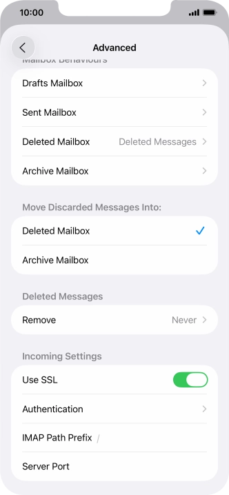 Press Authentication.