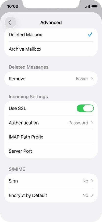 Press Authentication.