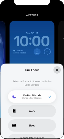 Press the close icon.