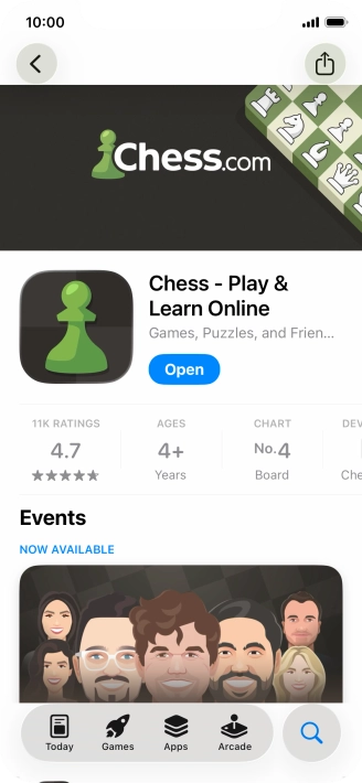 Slide your finger upwards starting from the bottom of the screen to return to the home screen.
