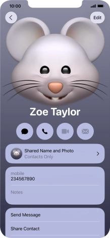 Slide your finger upwards starting from the bottom of the screen to return to the home screen.