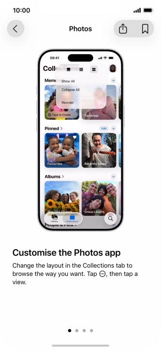 Slide your finger upwards starting from the bottom of the screen to return to the home screen.