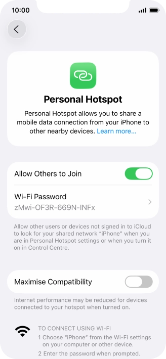 Slide your finger upwards starting from the bottom of the screen to return to the home screen.