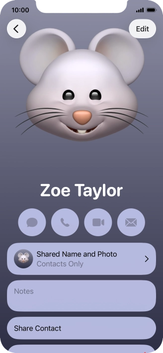 Slide your finger upwards starting from the bottom of the screen to return to the home screen.