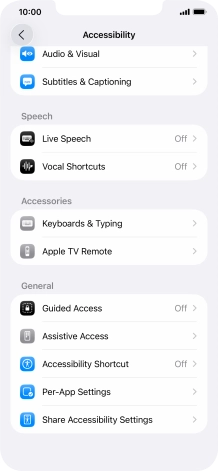 Press the required category below 
