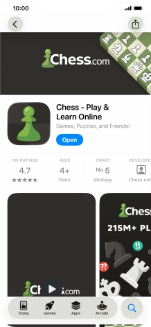 Slide your finger upwards starting from the bottom of the screen to return to the home screen.