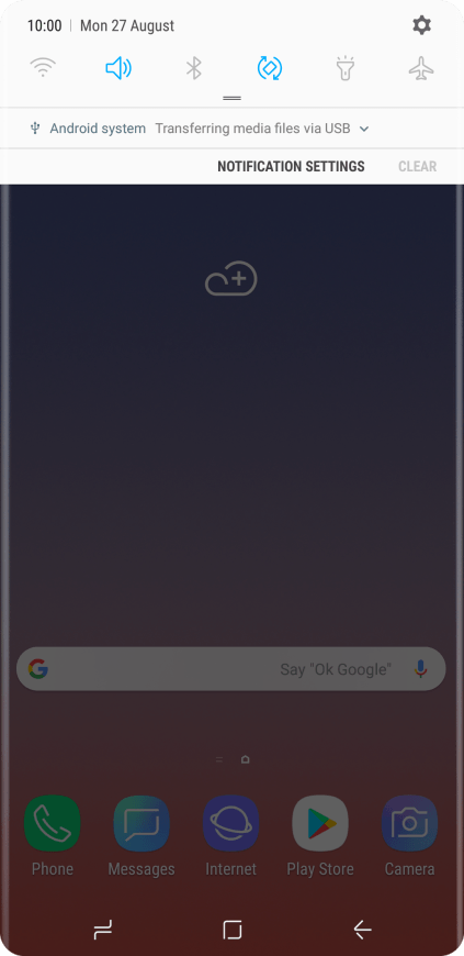Samsung Galaxy Note9 - Transfer files between computer and phone