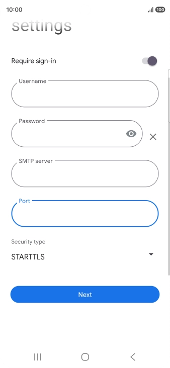 Press the drop down list below 