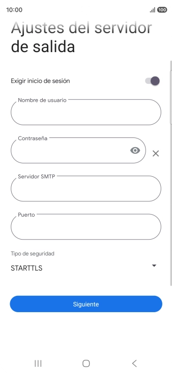 Pulsa el indicador junto a 