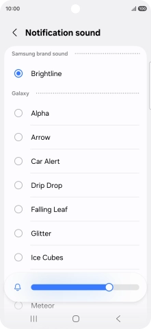 Press the required message tones to hear them.
