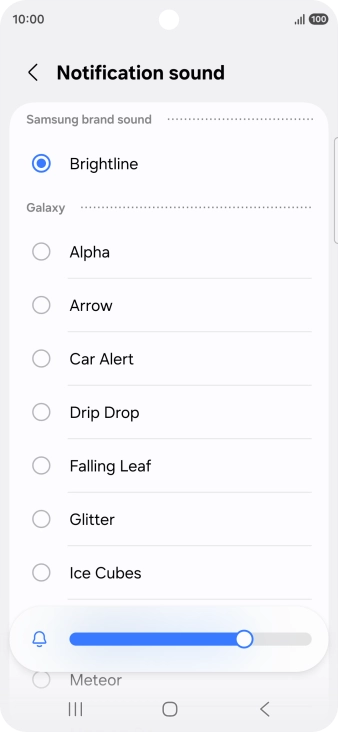 Press the required message tones to hear them.