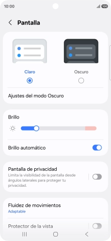 Pulsa Pantalla de privacidad.