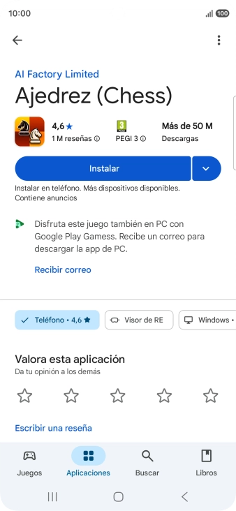 Pulsa la tecla de inicio para terminar y regresar a la pantalla de inicio.