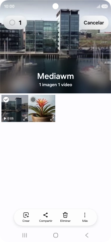 Pulsa el icono de seleccionar todo.