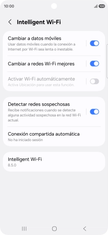 Pulsa el indicador junto a 