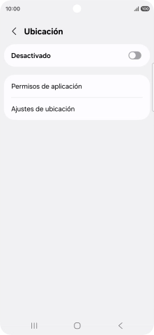 Pulsa el indicador para activar o desactivar la función.