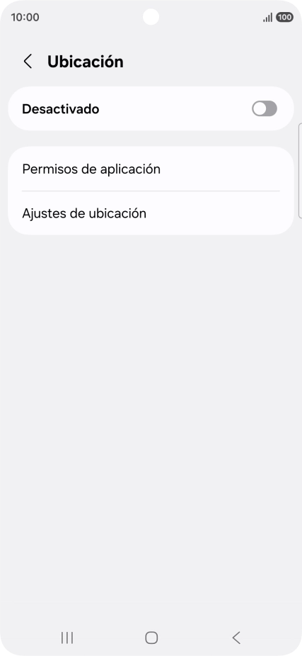 Pulsa el indicador para activar o desactivar la función.