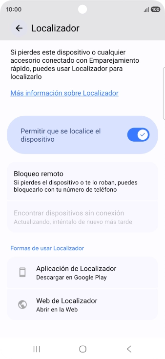 Pulsa la tecla de inicio para terminar y regresar a la pantalla de inicio.