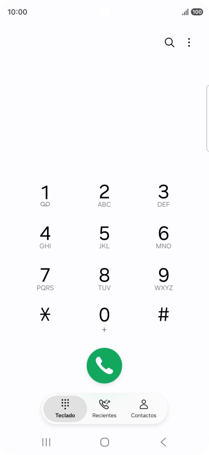 Pulsa el icono de menú.