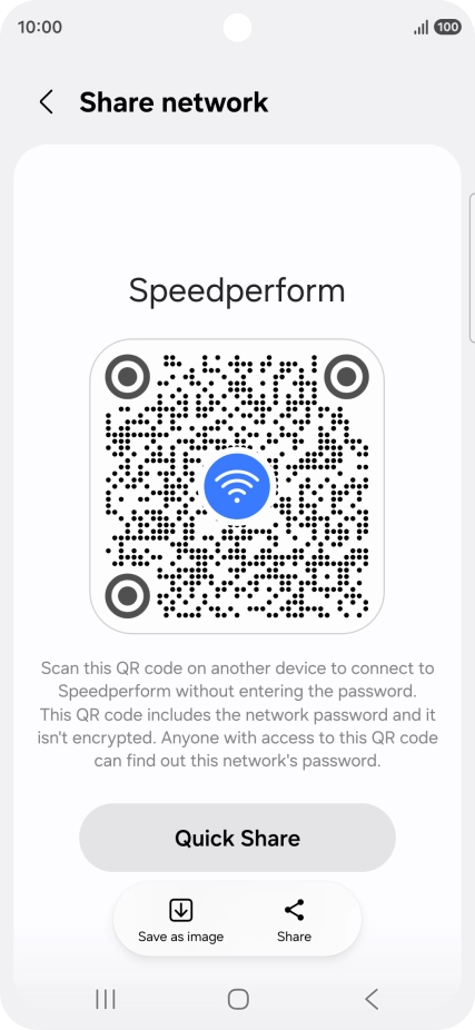 Place the QR code inside the camera frame on the other device to scan the code.