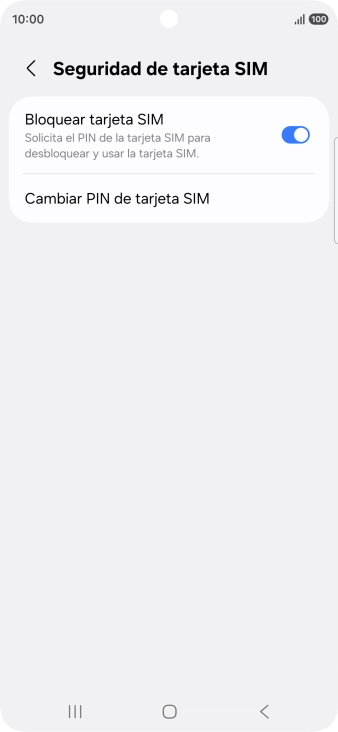 Pulsa el indicador junto a 