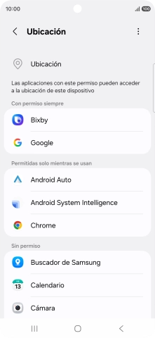 Pulsa la app deseada.
