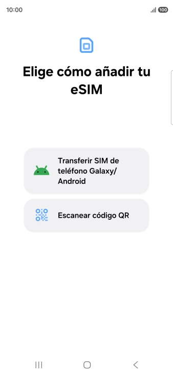 Pulsa Escanear código QR.