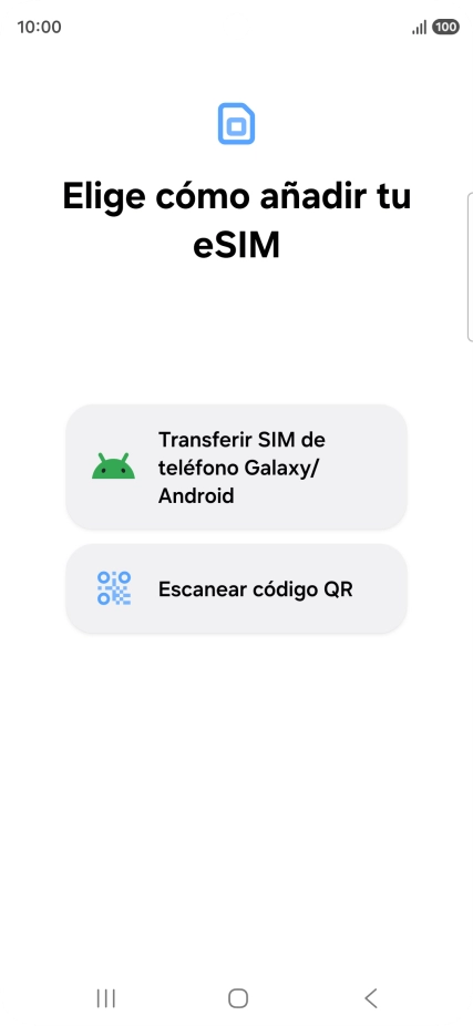 Pulsa Escanear código QR.