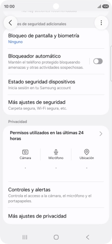Pulsa Más ajustes de seguridad.