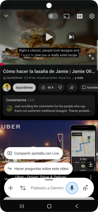 Pulsa Hacer preguntas sobre este vídeo.