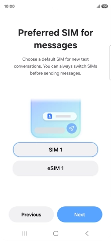 Press the required price plan.