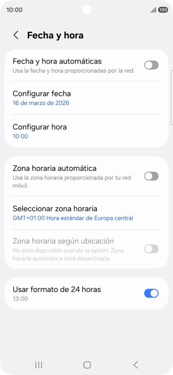 Pulsa el indicador junto a 