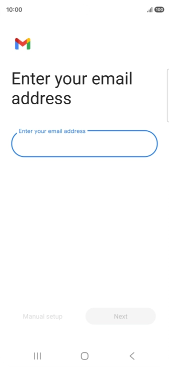 Press the field below 