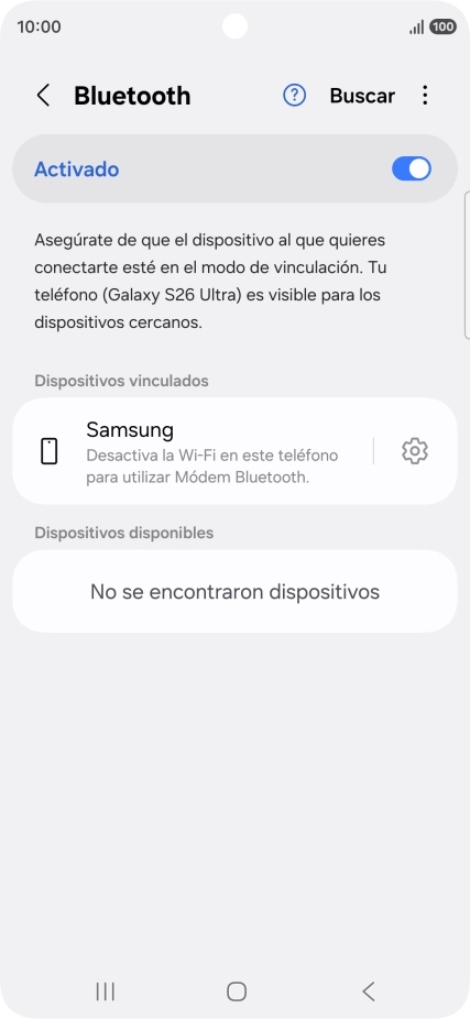 Pulsa la tecla de inicio para terminar y regresar a la pantalla de inicio.