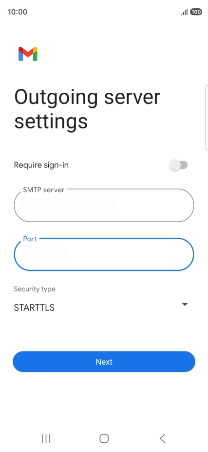 Press the drop down list below 