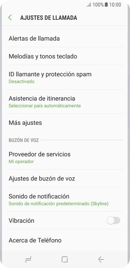 Pulsa Más ajustes.