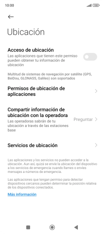 Pulsa el indicador junto a 
