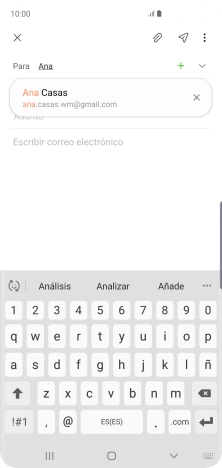 Pulsa el contacto deseado.