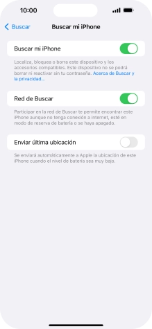 Pulsa el indicador junto a 