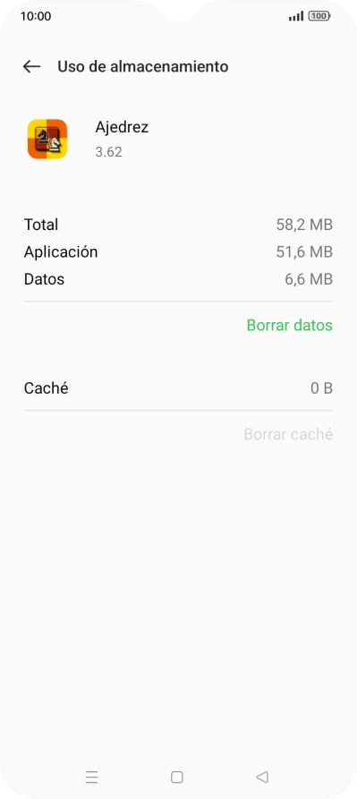 Pulsa la tecla de inicio para terminar y regresar a la pantalla de inicio.