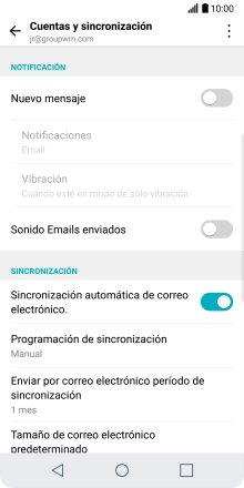Pulsa la tecla de inicio para terminar y regresar a la pantalla de inicio.